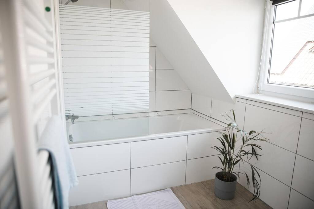 Modernes Apartment Schwarzenfeld Eksteriør billede