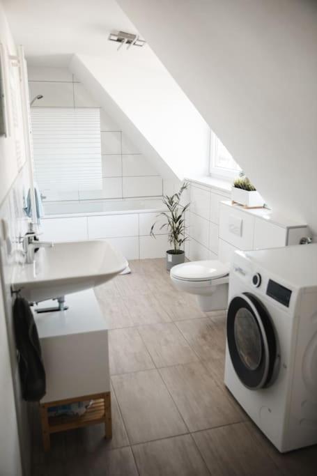 Modernes Apartment Schwarzenfeld Eksteriør billede